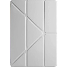 Derin Stok Matepad 12.2 2025 Kalemlikli Mars Tablet Kılıfı - Gri