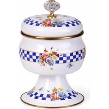 Şık Emaye Ayaklı Şekerlik, Eşsiz Tasarım ve Kaliteli Malzeme