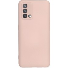 Derin Stok A74 4g Kılıf Nano Içi Kadife Silikon - Pudra