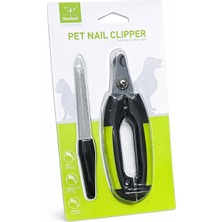 Kotenart Nunbell Kedi & Köpek Tırnak Makası Seti – Ergonomik Tutma Saplı, Paslanmaz Çelik Bıçaklı, Törpü Hediyeli