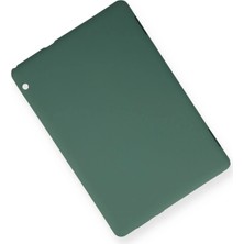 Derin Stok Mediapad T5 10 Kılıf Evo Tablet Silikon - Yeşil