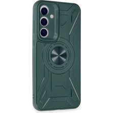 Derin Stok Galaxy A25 5g Kılıf Lincoln Silikon - Koyu Yeşil