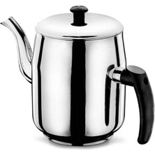 Bakalit Demlik 1,75 Litre, Siyah, Şık ve Dayanıklı Tasarım