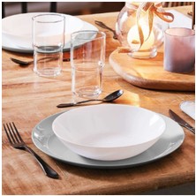 6'lı Diwali 20 cm Çukur Yemek Tabağı Seti, Şık ve Kullanışlı Tasarım