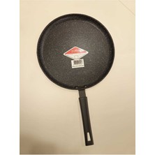30 cm Döküm Granit Tava, Krep ve Omlet Için Endüstriyel Kullanım