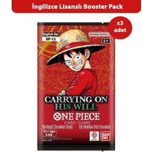 Bandai Tcg One Piece Carrying On His Will (OP13) Ingilizce Booster Pack (X3 Adet)