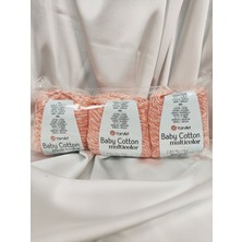 Yarnart Baby Cotton Multicolor El Örgü Ipi (3 Adet) - 5205