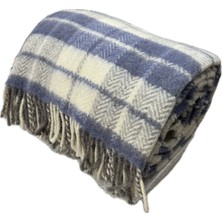 Özyün Merinos Kuzu Yünü Tek Kişilik Battaniye &%100 Yün&wool Blanket&kalın Nefes Alır Terletmez.tamamen Doğal