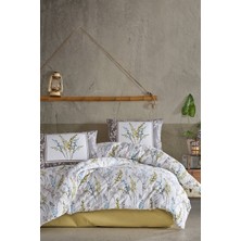 Elart Bloom Fitted Nevresim Takımı Tek Kişilik %100 Doğal Pamuk Ranforce 3 Parça (160X220 Cm)