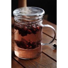 Elizze Süzgeçli Kupa 400 Ml, Şık ve Kullanışlı Tasarım ile Sizi Bekliyor