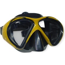 Net Damla Star Diving Dalış Maskesi Yetişkin - 51701-SARI (Lisinya)