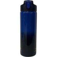 750ML Paslanmaz Çelik Pipetli Matara, Sağlıklı ve Şık Tasarım