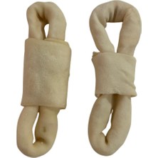 Miçiko Sütlü Zincir Premium Köpek Ödül Çiğneme Kemiği 16-18CM 2 Adet