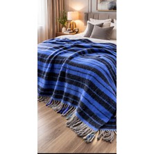 Özyün Tek Kişilik Yün Battaniye %100 Yün&wool Blanket&kalın,nefes Alır,terletmez