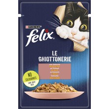Felix 85 gr Somonlu Yaş Kedi Maması 1 Adet Premium Kalite ile Besleyici İçerik Sunuyor