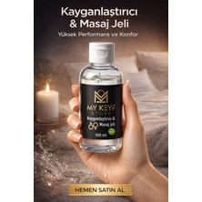 My Keyf Kayganlaştırıcı Masa Jeli 100 ml Su Bazlı Kokusuz