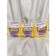 Yarnart Baby Cotton Multicolor El Örgü Ipi (3 Adet) - 5204