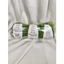 Yarnart Baby Cotton Multicolor El Örgü Ipi (3 Adet) - 5207