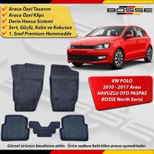Vw Polo Paspas Araca Özel 6r 2010-2017 Derin Havuzlu Paspas Bosse North Serisi