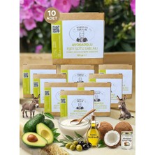 Şükran Ana Sabunları El Yapımı 1 kg Avokadolu Eşek Sütü Sabunu