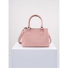 Beshora Olivia Pudra Mat Kadın 3 Bölmeli Kadın Omuz & El Çantası