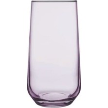 Mor 6'lı Allegra Su ve Meşrubat Bardağı Seti