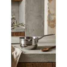 Mini Derin Çelik Kaçerola ve Sos Tavası, Dayanıklı ve Şık Tasarım