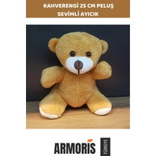 Armoris #oyuncakayıcık Peluş Ayı Kahverengi Yumuşacık Hediye Çocuklar Için 25CM Dayanıklı Antialerjik