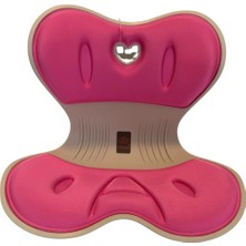 Ngt Sırt Destekli Ortopedik Bel Duruş Düzeltici Koltuk (6-12 Yaş Çocuk Için) Pembe