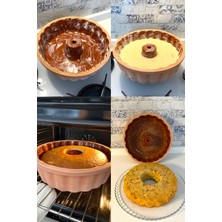 Yemek Kalıbı, Toprak Sırlı, Kek ve Turta, 28X7 Cm, Pratik ve Şık Tasarım