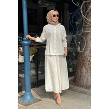 Kayra Etekli Takım KA-B26-16009 Ekru