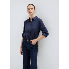 Mavi Lacivert (Tencel™) Liyosel Gömlek 1211506-70487