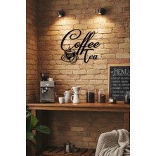 Grandmix Kahve Temalı Metal Duvar Dekoru Mutfak Kahve Köşesi Aksesuarı Dekoratif Pano
