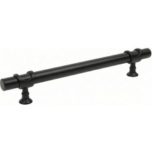 Metax Arsin Düz Mat Siyah 160MM ( 5 Adet )