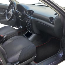 Ulus Tekstil Opel Vectra B Kasa ( 1995 - 2002 ) Uyumlu 5 Parça Siyah Oto Halı Paspas Seti ‘’logosuz’'