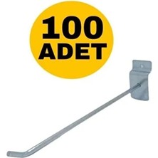 Armoni Raf Kanallı Panel Askı Kancası 20 cm 100'LÜ Paket