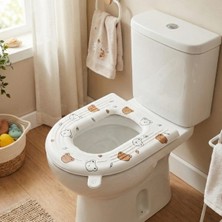Eco Lounge Desenli Klozet Oturak Kılıfı