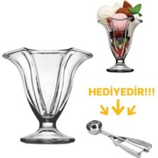 6'lı Dondurma ve Tatlı Kasesi, Hediyeli, Şık ve Kullanışlı Set