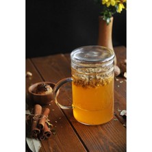 Bambu Elizze Süzgeçli Kupa 400 Ml, Şık ve Kullanışlı Tasarım