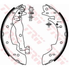 TRW Arka Pabuç Balata R21-Cncrd-P305-P405 228X42 7701202381-4241.56