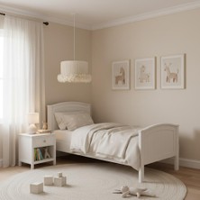 Elizim Home Lighting Tütü Krem Çocuk Sarkıt Avize