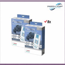 Çınaroğlu Ticaret 1 . Kalite Ithal Kutulu Bosch BBZZ41FGXXL 5 Katlı Bez Toz Torbası 8 Adet+2 Micro Filtresi