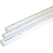 Kalde 40'lık Pp Boru / Pn 20, Pprc, Çap=40 Mm, 2+2:4 metre uzunluk