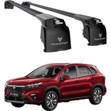 Suzuki S-Cross (Sx4) 2022–2023 Trs-2 Kilitli Sistem Ara Atkı Tavan Barı Siyah (2 Adet)