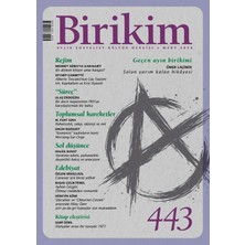 Birikim Yayınları Birikim Aylık Sosyalist Kültür Dergisi Sayı: 443 Mart 2026