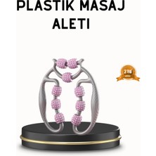 MiraLive Taşınabilir 3D Masaj Rulosu – Kas Rahatlatıcı ve Yağ Azaltıcı Masaj Cihazı