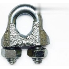 MiraLive Çelik Halat Bağlama, Düğüm, Klemens 3 mm - 50 Adet