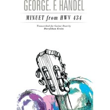 Sonçağ Yayınları Minuet From Hwv 434