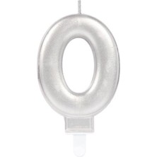 MiraLive 0 Rakam Mum Gümüş Renk