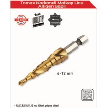 MiraLive Kademeli Matkap Ucu 4-12 mm Arası - Altıgen Saplı